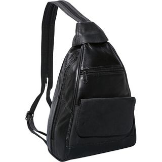 click an image to enlarge bellino leather mini backpack black