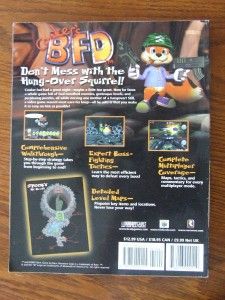 Conkers Bad Fur Day Nintendo Power N64 Strategy Guide