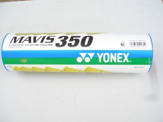 Yellow Mavis 350 Yonex Badminton Shuttlecocks