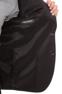Neil Barrett New Man Jacket Coat Blazer Sz 48ITA BGI42N Black First 