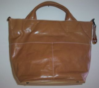 barr barr tan oiled leather large handbag tote nwot