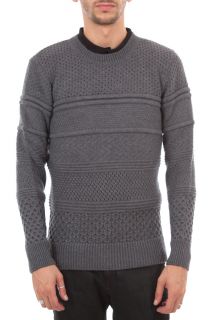 Neil Barrett New Man Sweater Multisize BMA15 S3606 Colgrey 100 Wool 