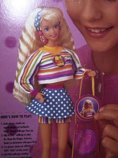 Hard to Find Barbie POG Fun with Game on Box 13239 1994