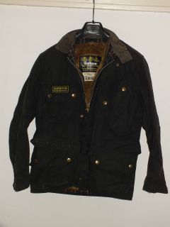 Barbour International Quilt Fur Wax Waxed Cotton Jacke Jacket C38 97 M 