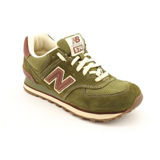 New Balance ML574 Mens Size 13 Green Regular Suede Running Shoes