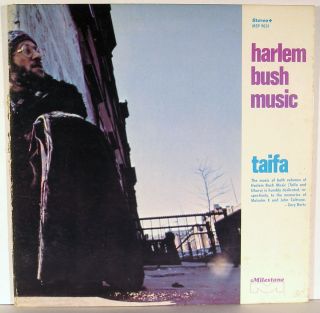 GARY BARTZ spiritual jazz LP MILESTONE Harlem Bush Music TAIFA orig US 