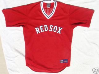  24 Cooperstown Boston Red Sox Throwback MLB Large Home Jersey