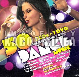 CD DVD 50 Dance Music Vengaboys Whigfield Corona Ace of Base Double 