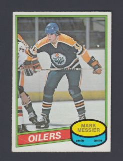1980 O Pee Chee OPC 289 Mark Messier Edmonton Oilers HOF Rookie RC VG 