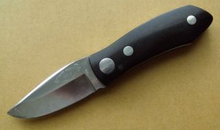 Vintage Barry Wood Knives Original mk1 Folding swing Knife Rare