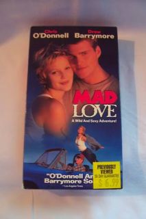 MAD LOVE VHS95 ODONNELL BARRYMORE VERY GOOD