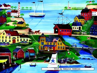   300 pieces jigsaw puzzle Cheryl Bartley   Fisherman Cove (31009