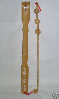 Handy Affordable 19 Bamboo Back Scratcher and Massager