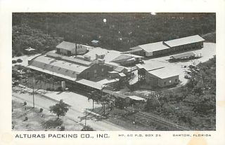 FL Bartow Alturas Packing Co Aerial View Early T66221