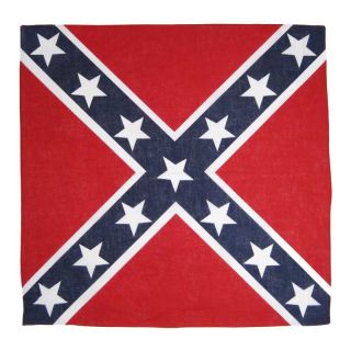 confederate dixie flag bandana measures 22 x 22 brand new