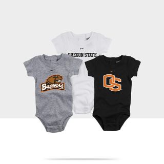  Nike Three Piece (Oregon State) Newborn Boys Bodysuit Set