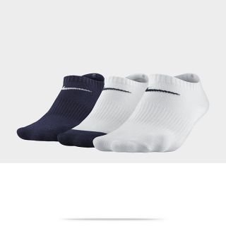 Nike Cotton Non Cushion No Show (8y 15y) Kids Socks (3 Pair)