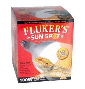 Fluker Reptile Sun Spot Heat and UVB Bulb 100 Watt