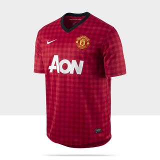 Nike Store UK. 2012/13 Manchester United Replica Short Sleeve Mens 