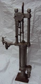 Antique Gilbert Barker Gas Pump Model 1 T5
