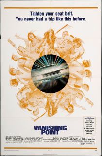 Vanishing Point Original U s One Sheet Movie Poster