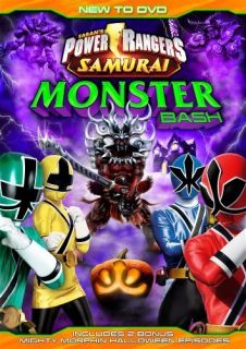 Power Rangers Samurai Monster Bash New SEALED DVD 031398155751