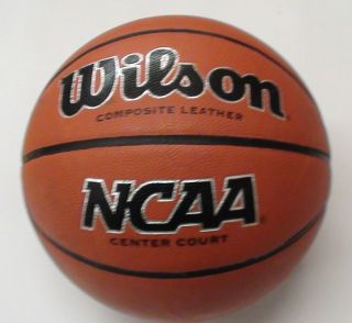 Wilson NCAA Cneter Court Composite Leather Basketball