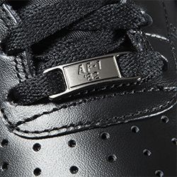 classic a metal af 1 82 tag on the laces honors the shoe s debut
