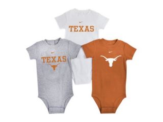  Nike Three Piece (Texas) Newborn Boys Bodysuit Set