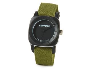 Converse Timing 1908 Square Analog Dial and Canvas Pull Through Strap 