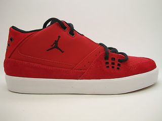   ] Mens Air Jordan Flight 23 Classic Gym Red Black White Sneakers 2012