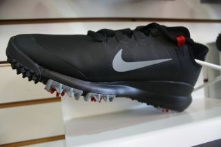 2013 Nike Tiger Wood TW 13 Golf Shoes For Men in Color Black w 