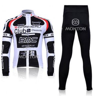 2013 Cycling bicycle bike outdoor long sleeves Jersey+pants Size M 