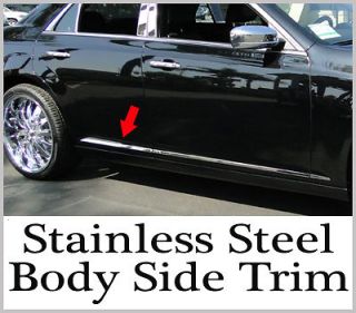 2011 2012 Chrysler 300 300C Body Side Moulding Trim Chrome Stainless 