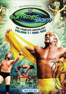 Summerslam Anthology   Volume 1 DVD, 2009, 5 Disc Set