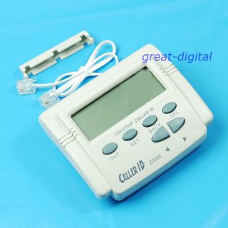 fsk dtmf caller id box cable for mobile tele display