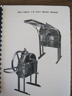 john deere 1 b corn sheller manual 