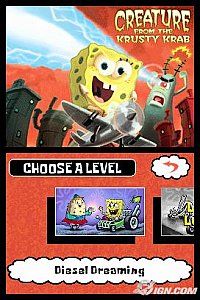 SpongeBob SquarePants Creature from the Krusty Krab Nintendo DS, 2006 