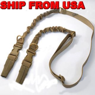 point sling Tactical rifle airsofts gun Sling system bungee Quick 