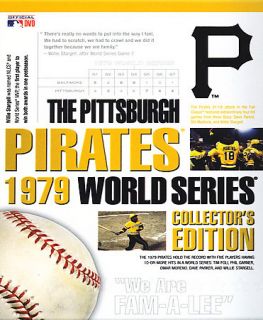 The Pittsburgh Pirates 1979 World Series Collectors Edition DVD, 2006 