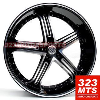 24 inch rims wheels VERSANTE VE226 TAHOE RIMS YUKON SIERRA ESCALADE 