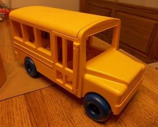 Tupperware Tuppertoys School Bus Classroom Toy MINT IN BOX