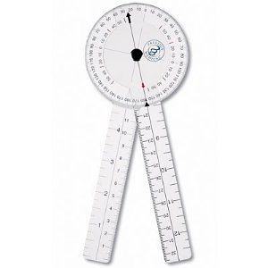 Goniometer Protractor 360 Degrees 6 Inch By Prestige Medical