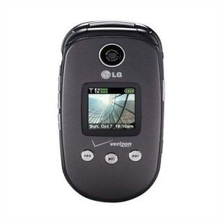 Verizon LG VX8350 Grey MP3 3G Camera CDMA Cell Phone No Contract Used 