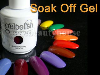 15 ml Nail Art Soak Off Glitter Color UV Gel Polish UV Lamp #609