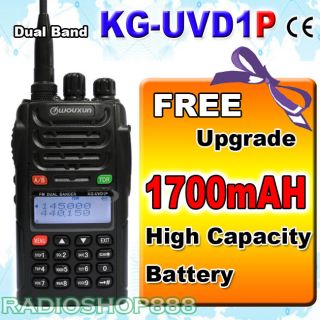 Newly listed WOUXUN KG UVD1P DualBand Radio 136 174 400 480 MHz 