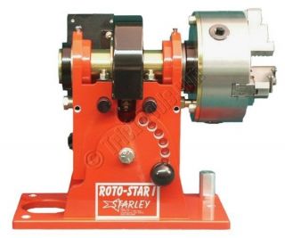 roto star 1 rotary welding positioner with 6 inch chuck