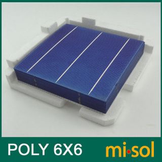 10pcs3.65W A POLY Cell 6x6 for DIY solar panel, polycrystalline cell 