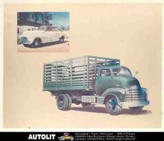 1947 chevrolet coe truck car factory photo 