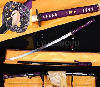 HANDMADE VERY SHARP BLADE FULL TANG JAPANESE SAMURAI SWORD KATANA 